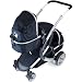 iSafe Tandem Pram me&you - Black (Black) + All Raincovers