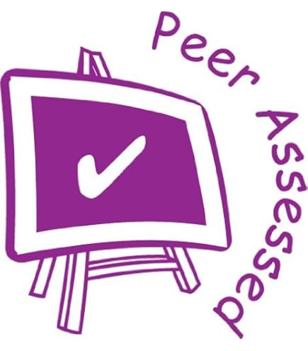 Self Assessed & Peer Smiley Face Designs. 2 X Inking Teacher Stamps Reinkable 22mm 93667 - View #2