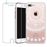 iPhone 7 Hülle mit Panzerglas, Bestsky iPhone 8 Hülle...