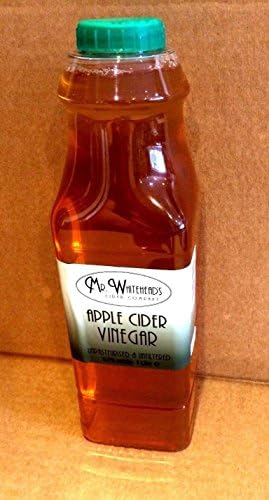 1L Whiteheads Apple Cider Vinegar with Mother Pure Raw Unfiltered