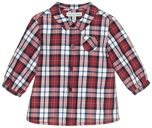 Nanos Baby-Boys Camisa Shirt, red, size 9 months