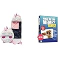 Happy Nappers Kids Sleeping Bag - Shimmer Unicorn - Plush Toy, Comfy Sleeping Bag & Fluffy Pillow All in One & Travelling & WHAT DO YOU MEME? Family Edition - The Hilarious Family Party Card Game