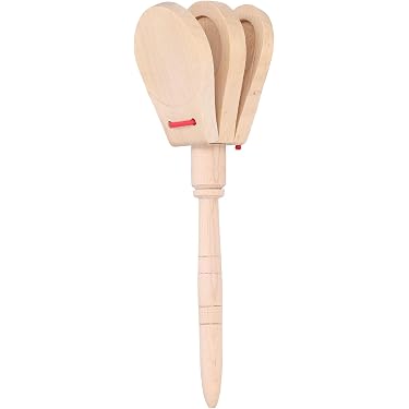 Castagnettes En Plastique A-Star - 2 Pièces, Pour Rythme Et Percussion, Colorées