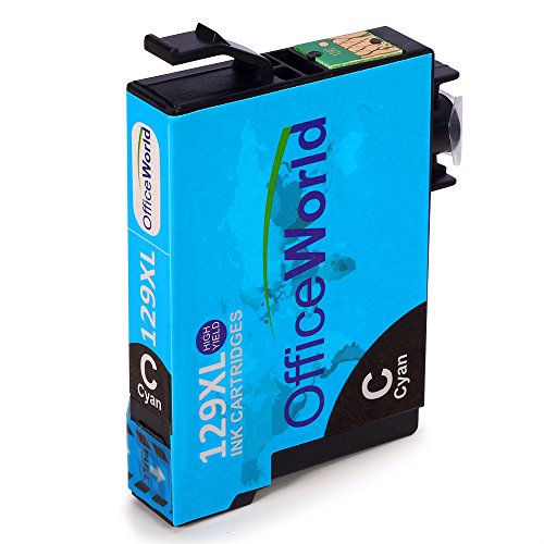 OfficeWorld Kompatible Patronen Ersatz für T1291 T1292 T1293 T1294 Tintenpatronen Kompatibel für Stylus SX420W SX425W SX445W SX525WD SX535WD SX620FW & Office B42WD BX305F BX305FW BX320FW BX525WD BX535WD BX625FWD BX630FW BX635FWD BX925FWD BX935FW WorkForce WF-7015 WF-7515 WF-7525 - 4