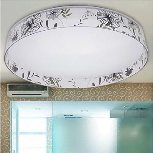 yxhflo Led Circular Ceiling lamp housing lace acrylic ceiling light Deckenleuchten,Caliber300mm