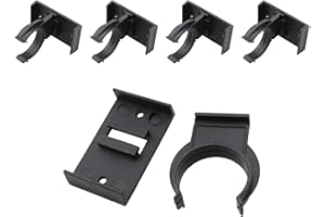 VQEOEOT 8 Pezzi Ganci Universali per Piedistallo da Cucina in ABS, Clip per Zoccolo da Cucina, Fissaggio per Battiscopa, Clip da Cucina, per Fissare Gli Zoccoli Mobili Bassi