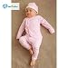 B.B.PIGEONS Newborn Baby Pink Stripe 100% Cutton Outfits Clothing Set Long Sleeve Shirt and Trousers Suit Available 0-3 Months