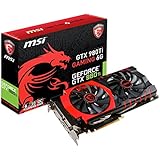 MSI GTX 980TI Gaming Graphics Card (6 GB, 1178 MHz, 384 Bit, HDMI, DVI-I 3*DP, PCI-E 3.0)
