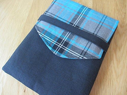 iPad pro 9.7 /2 / air padded pouch Galaxy reader cover / tartan