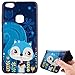 Produktbild Hülle für Huawei P10 Lite,Handyhülle für Huawei P10 Lite,Ultra Dünn Handyhülle,Leweiany 3D Kreativ Bunte Malerei Blaue Eichhörnchen Painted Matt Prägung Muster Ultra Dünn Soft TPU Silikon Gummi Schutzhülle Kratzfeste und Scratch-Resistant Handytasche Schutz Handy Hülle Case Rückseite Handy Tasche Premium Shell Slim Etui Schale Bumper Case für Huawei P10 Lite Anti-Scratch Schutzhülle