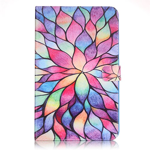 Samsung Tab A6 10.1 Hülle, Z-Newell Ultra Thin PU Leder Tasche Bookstyle Hülle Flip Case Wallet Cover mit Standfunktion Karteneinschub und Magnetverschluß für Samsung Galaxy Tab A 10.1 2016 (SM-T580 SM-T585), Stylus enthalten (Design 10) - 2