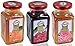 Seyidoglu Apricot, Cherry and Rose Jams, 380 Grams, Set of 3 RS.693.00
