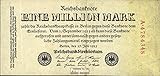 Deutsches Reich Rosenbg: 92a, Reichsdruckerei 1923 1 Millionen Mark (Banknoten für Sammler)