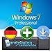 Produktbild Microsoft® Windows 7 Pro ISO USB. 32 bit & 64 bit - Original Lizenzschlüssel mit bootfähigen USB Stick von - HANDYLADEN-LEINEFELDE®