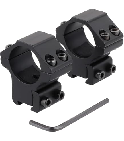 Bagues De Montage Pour Lunette De Visée - 25,4 Mm, Hautes 11 Mm, 1 Pouce, Neuves