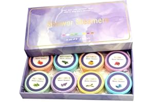 SONGVISON Shower Steamers Aromatherapy - 8 Pack Self Care Shower Bombs for Women, Aromatherapy Gifts with Relaxing Scents for Home Spa, Ideal Birthday Presents for Teens, Adults, and Women