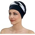 Fashy Exclusive Swimming Cap with Cord 3493 20 Black/White