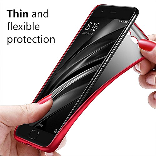 Ego - Carcasa de M vil Mate con Parte Trasera Satinada para iPhone 6 Plus 6S Plus Delgada de Silicona Compatible con Kompatible Ger teApple iPhone 6 Plus 6S Plus Color Rojo Ego - Carcasa de M vil Mate con Parte Trasera Satinada para iPhone 6 Plus 6S Plus Delgada de Silicona Compatible con Kompatible Ger teApple iPhone 6 Plus 6S Plus Color Rojo