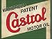Produktbild Castrol-Öl, Retro-Werbeschild aus hartem Kunststoff, 1,2 x 300 x 200 mm