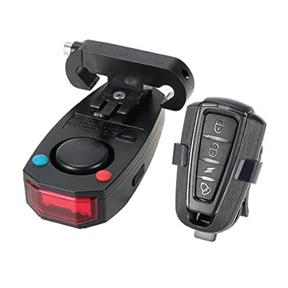 HoneTeek Allarme Bici Con Telecomando - 110 DB, Sensore A Vibrazione, Ricaricabile USB, Impermeabile IP65 - Per Moto, Scooter, Auto