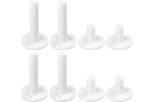 LIKOSO Lot de 8 tees de golf en caoutchouc pour tapis de terrain de conduite