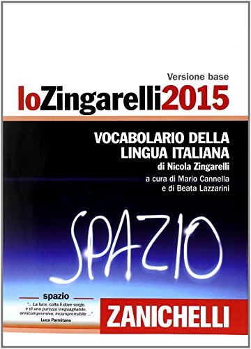 Lo zingarelli 2015 vocabolario della lingua italiana licenza online di 12 mesi dall'attivazione (i grandi dizionari)