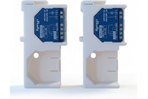 2 stycken toppadaptrar lämpliga för Shelly Plus 1/1 Gen4/1PM Gen4/2PM Gen4