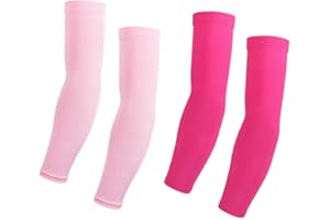 JPOJPO Arm Sleeves For Women Men Cycling Armwarmers Summer UV Sun Protection
