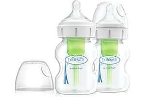 DR BROWN'S NATURAL FLOW Dr. Brown's Options+ Anti-Colic 150ml Baby Bottle Twin Pack
