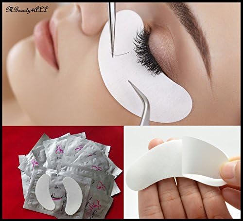 100 Lint Free Under Eye Patches For Pro Salon and / Individual Eyelash Extensions / Semi Permanent Eyelash Extensions / Fake Eyelashes /Eyelash Extension / False Eyelash Extensions / Lash Extensions / False Eyelashes