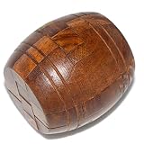Joyeee® Denksportaufgaben aus Holz Gehirnjogging Puzzle Entwirrung Puzzles – #2 - 2