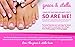 BEST RATED Baby Foot Peel Pedicure Mask by Grace & Stella® - Odor Eliminator & Callus Remover - 100% Satisfaction Guarantee - Do It Yourself At Home Moisturizing Cuticle Soaks Socks (UK Seller) (1 Pair (£9.95/pc), Lavender)