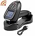 Price comparison product image TroheStar Barcode Scanner Wireless and Portable Collector Data Bar Code Reader USB Barcode Scanner with TFT Color LCD Screen & Cradle Receiver Charging Base
