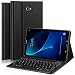 Produktbild Earto Bluetooth Tastatur Hülle für Samsung Galaxy Tab A T580/T585 10,1 Zoll 2016 Tablet-PCHochwertiges PU-Leder Tablet Hülle mit magnetisch Abnehmbarer Deutscher Bluetooth Tastatur schwarz