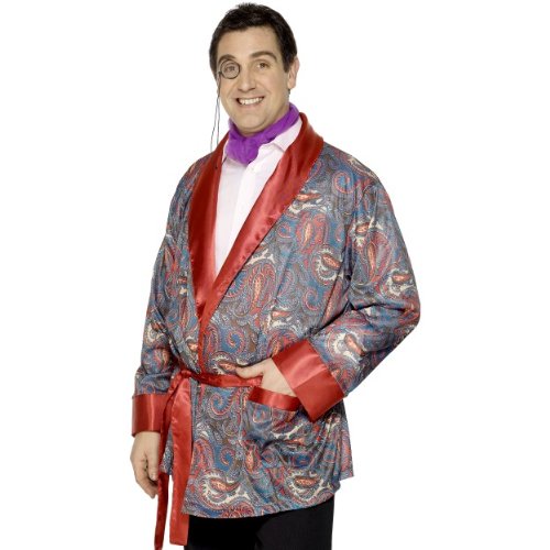 Preisvergleich Produktbild Smiffys Karneval Herren Kostüm Sherlock Holmes Hausjacke