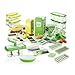 Produktbild Genius Nicer Dicer Magic Cube | XXXL-Set 51 Teile | Schneiden | Reiben | Julienne | Spiralen | Hobeln | Würfeln | Obst- und Gemüseschneider | Bekannt aus TV | NEU