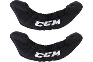 CCM, coprilama per pattini da ghiaccio, rinforzati, colore nero, misura 6/12
