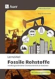 Lernzirkel Fossile Rohstoffe: Handlungsorientierter Chemieunterricht an Stationen (8. bis 10. Klasse) (Lernzirkel Chemie) by