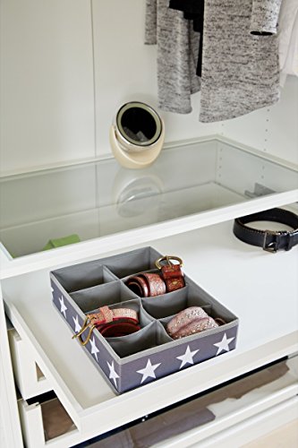 STORE.IT 671022 Wäschesortierer, Schubladen Organizer, Schrank Organizer, Polyester, 33x24x8cm, 8 Fächer - 3