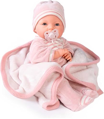 Cry Babies Muñeca Llorens Mimi Llorona 42 Cm Saquito Rosa LLORENS Bebes Llorones Cry Babies Muñeca Llorens Mimi Llorona 42 Cm Saquito Rosa LLORENS Bebes Llorones