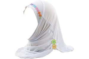 KRUIHAN Hijab Musulmán Niña Bufanda - Rendir Culto Fuente Arabia Islámico Gorra