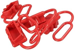 TuToy 50A Dc 12-24V Staubkappen Abdeckung Für Anderson Plug Cover Style Steckverbinder Staubschutz Kappen Rot
