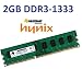Produktbild Mustang / Hynix Original 2 GB 240 pin DDR3-1333 (1333Mhz, PC3-10600, CL9) DIMM 128Mx8x16 double side für DDR3 + i5 + i7 Mainboards - 100% kompatibel zu 1066Mhz, PC3-8500, CL7