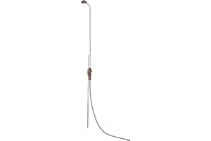 Douche de jardin solo de GARDENA : douche avec jet de douche agréable, quantité d'eau réglable en continu et verrouillable, hauteur réglable en continu jusqu'à 207 cm, avec pique pour fixation au sol (961-20)