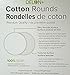 Delon 100% Pure Comestic Cotton Wool. Rounds. 100 Units