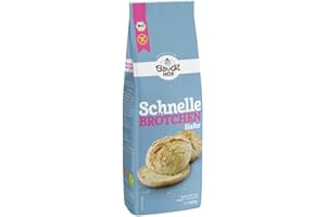 Bauckhof - Schnelle Brötchen Hafer glutenfrei bio - 0,5 kg - 6er Pack