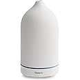 Ceramic Essential Oil Diffuser 150ml Electric Aromatherapy Air Mist Aroma Diffusers Ultrasonic Scent Fragrance Oil Diffuser Humidifier with Auto Shut Off 4 Timing Set 7 LED Lights for Home Office