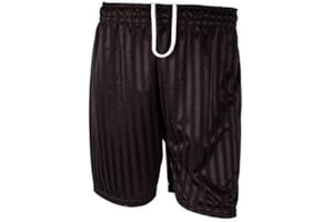 MOLLY MALOU Stripe PE Shorts for Men Women Boys & Girls for Gym Football Cycling Indoor Outdoor Games with Drawstring