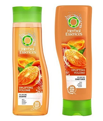Herbal Essences Uplifting Volume Set Shampoo & Conditioner for a full volume boost with Sweet Orange Scent. Bundle