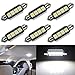 Produktbild Ralbay 6pcs Soffitte LED 42MM Xenon Weiß Canbus Fehlerlose Girlande 4 * 5050 SMD Birnen für Kennzeichenbeleuchtung Lampen Soffitte Lampen Leseleuchte DC 12V